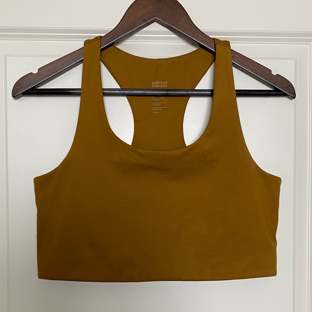 Paloma Sports Bra in Saddle